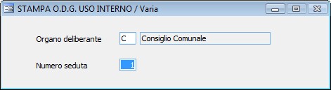 Prospetto Uso Interno